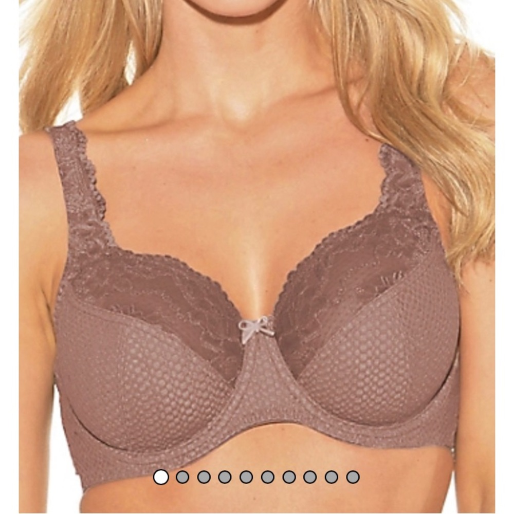 Fit Fully Yours Serena 32I lace full coverage bra with racer back clasp